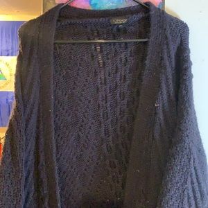 Topshop long knitted cardigan